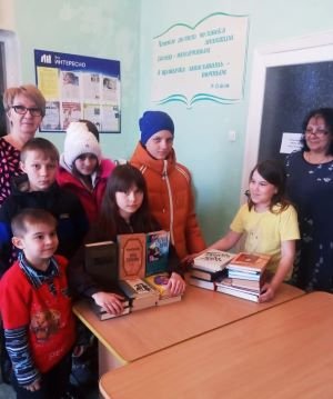 Воспитанники центра «Искорка», в рамках недели детской книги, побывали в Зауральской Павленковской библиотеке № 3.