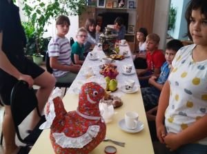 В центре "Искорка" прошли чайные посиделки